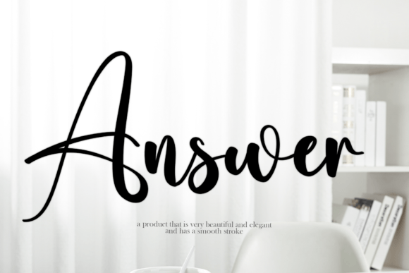 Answer: A Timeless Script Font for Modern Campaigns