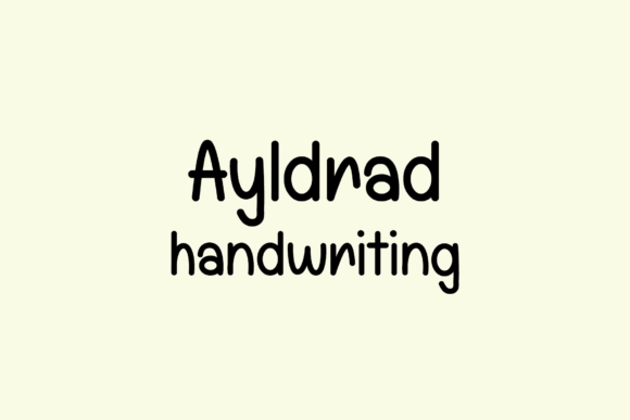 Ayldrad: The Handwritten Typeface That Transforms Campaign Visuals