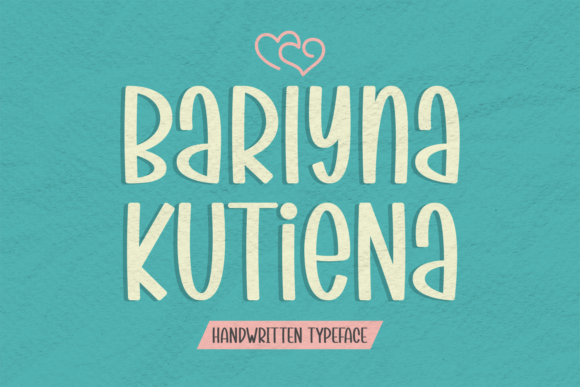 Barlyna Kutiena: A Handwritten Font for Editorial Elegance