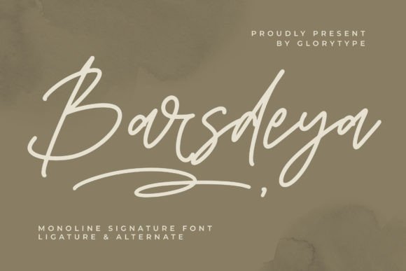 Barsdeya: A Handwritten Font for Modern Web Design