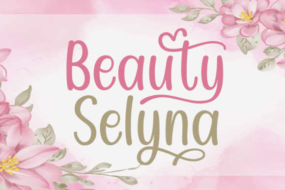 Beauty Selyna: A Script Font for Elegant Branding