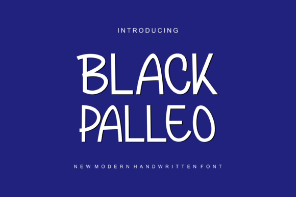 Blackpalleo: A Handwritten Typeface That Brings Warmth to Brand Identity