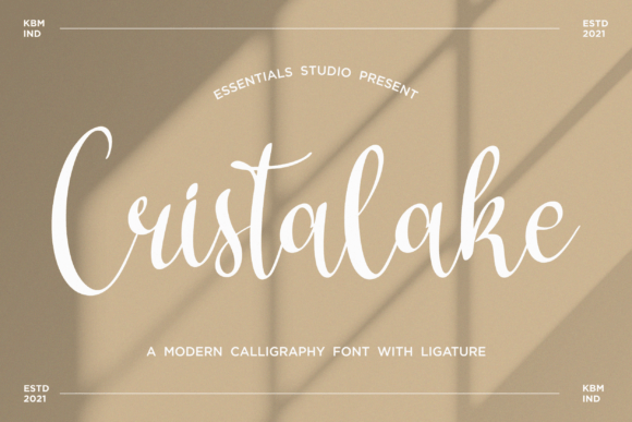 Bringing Your Shop to Life with the Cristalake Handwritten Typeface