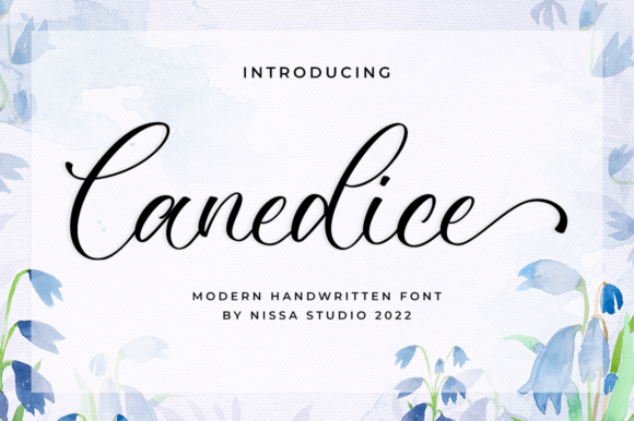 Canedice: A Handwritten Font for Elegant Editorial Design