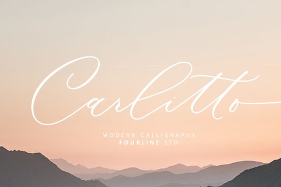 Carlitto: A Modern Script Typeface for Editorial Excellence