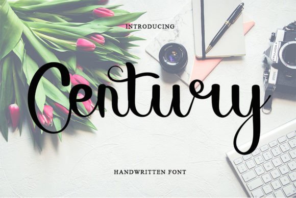 Century Font Review: A Handwritten Typeface for Modern Campaigns