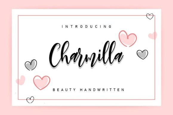 Charmilla: A Handwritten Font That Elevates Digital Branding