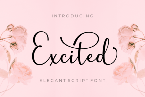 Excited Font: A Touch of Elegance for Branding