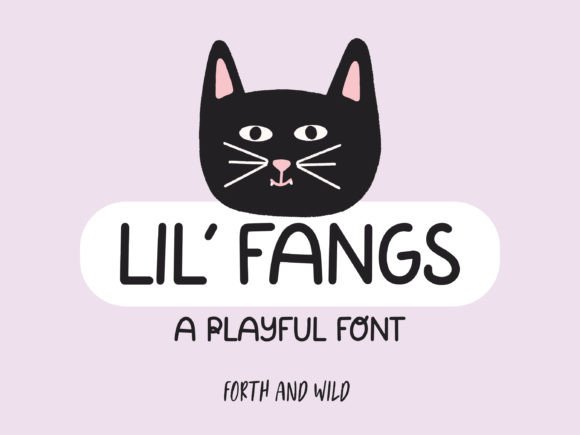 Fangs Font for Web Design and Brand Identity
