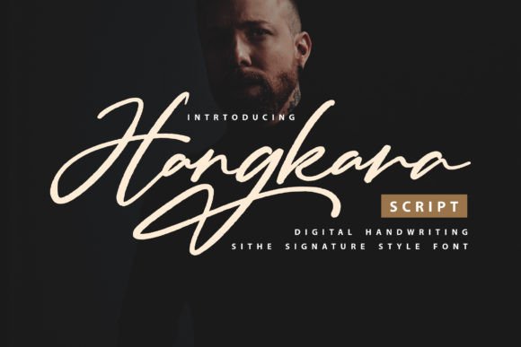 Hangkara: A Handwritten Font for Modern Web Design