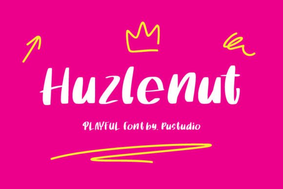 Huzlenut: A Handwritten Font for Thoughtful Editorial Design