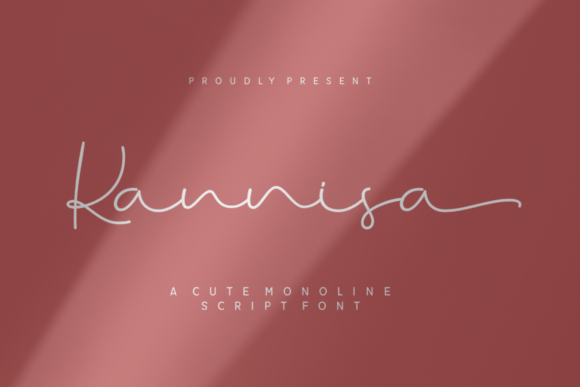 Kannisa: A Dreamy Script Font for Branding Projects