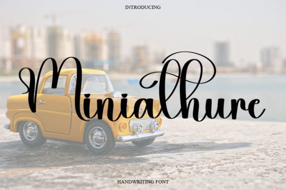 Miniathure: A Handwritten Typeface for Elegant Editorial Design