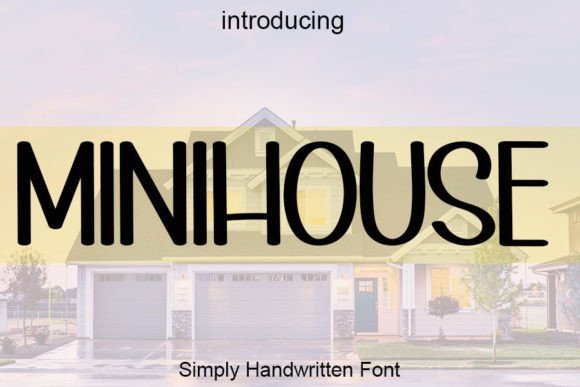 Minihouse Font for Web Design and Branding