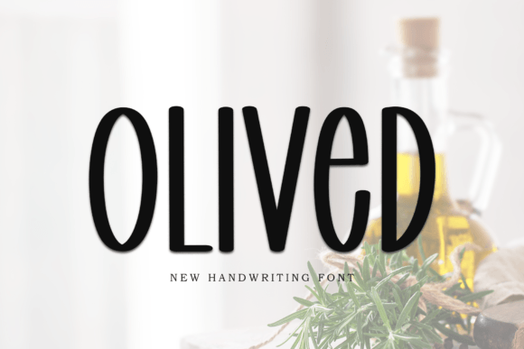 Olived: The Perfect Handwritten Font for Your Craft Business