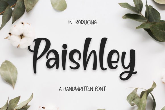 Paishley: The Handwritten Typeface That Elevates Your Craft Shop