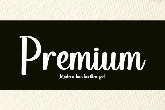 Premium Font Review: A Modern Calligraphy Staple