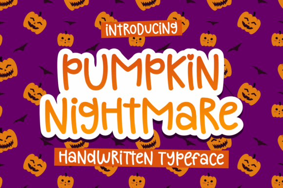 Pumpkin Nightmare Font for Eye-Catching Campaigns