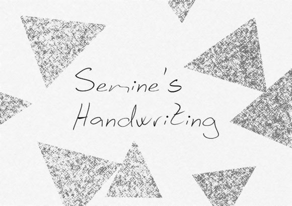 Semine s Handwriting: A Designer's First Impressions