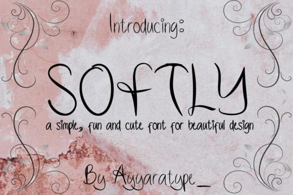 Softly Font Review: A Playful Handwritten Typeface for Creative Projects