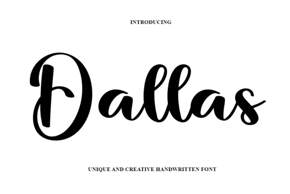 Testing Dallas Font in a Real Web Design Project
