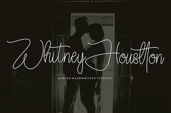 Whitney Houstton: A Handwritten Font for Creative Makers