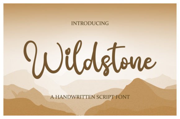 Wildstone: A Handwritten Typeface That Elevates Editorial Design