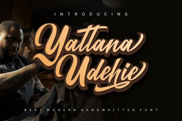 Yattana Udehie: A Bold Handwritten Font for Digital Branding