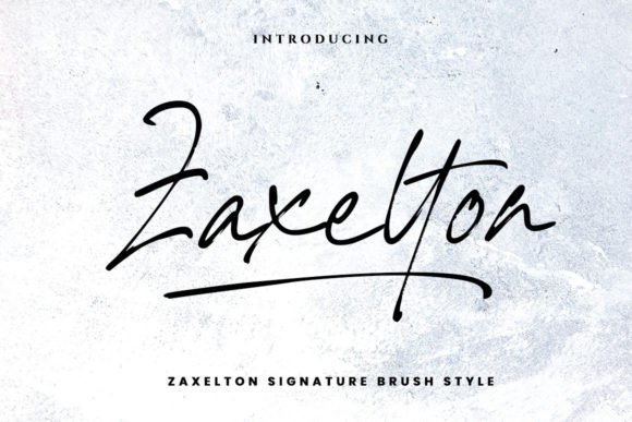 Zaxelton Font for Impactful Campaign Design